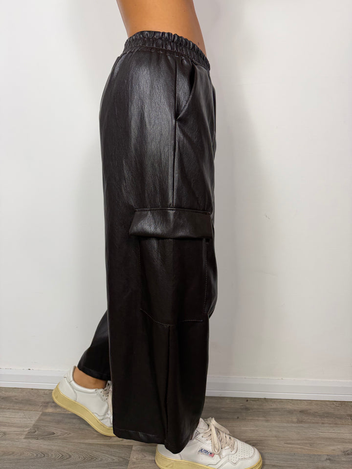 Pantalone Norah Marrone