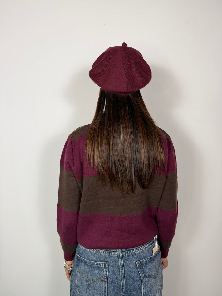 Pull New York Bordeaux