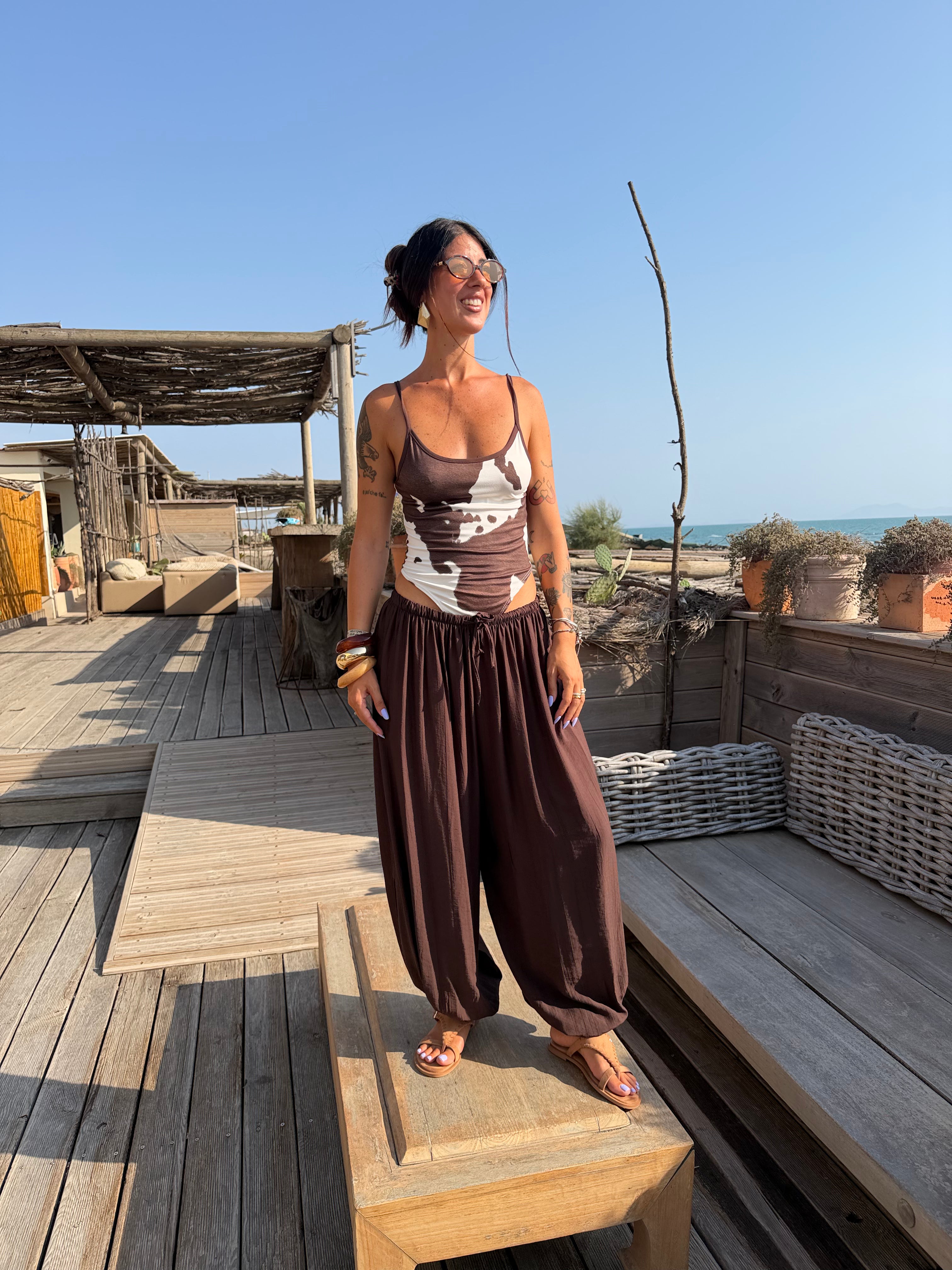 Pantalaccio Giuly Marrone
