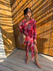 Coordinato Bandana Style Rosso