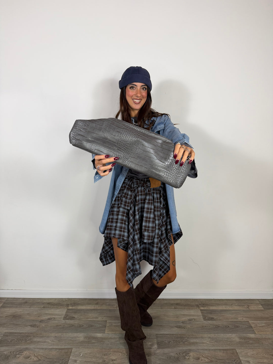 Pochette Sophia Grigia