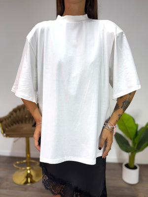 Maxi T-Shirt New York Bianca