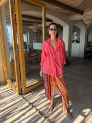 Camicia Velata Corallo