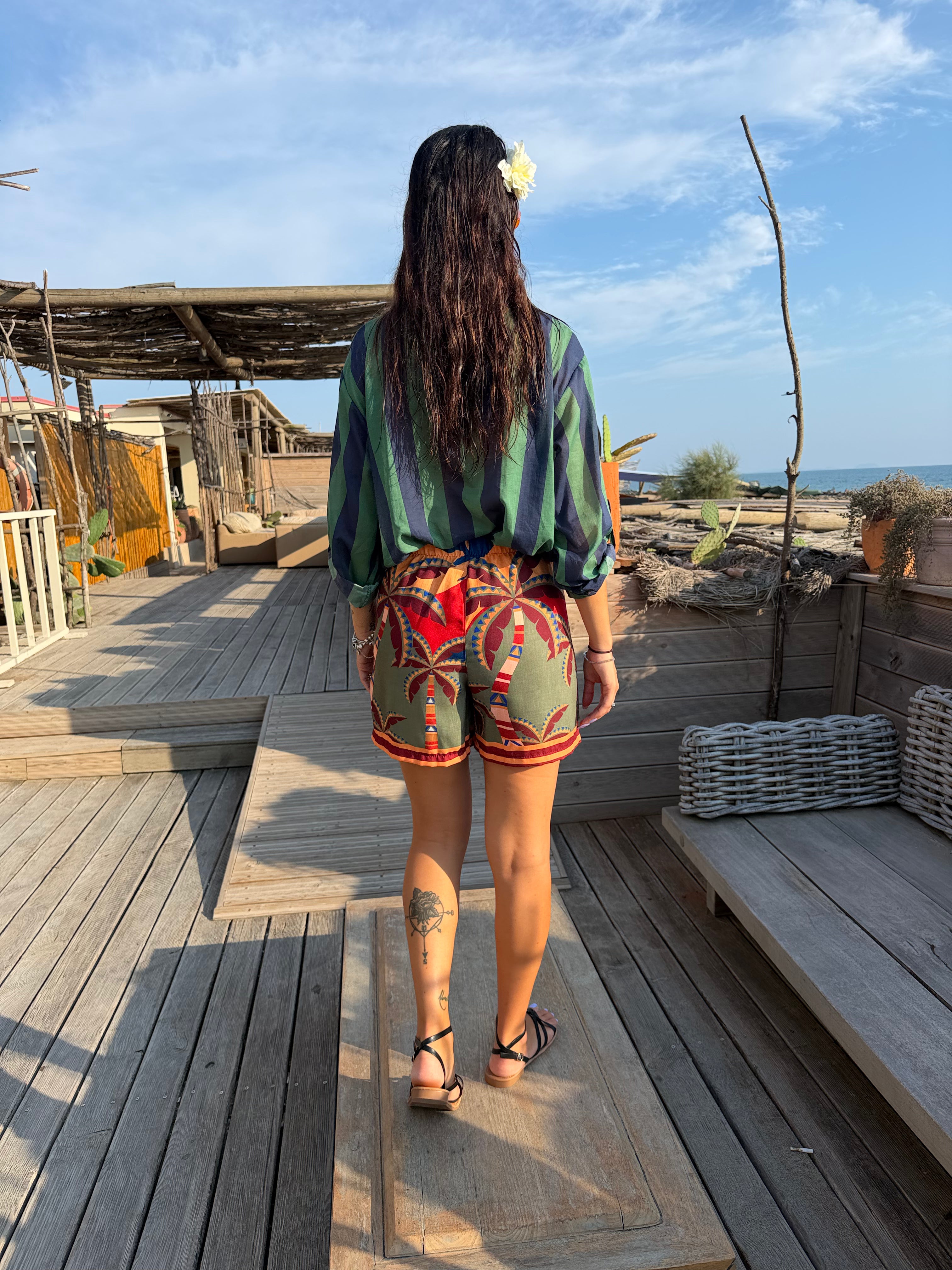 Camicia Candy Verde