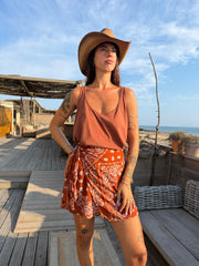 Canotta Style JUST WEST Ruggine