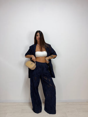 Pantalone Greta  LUMINA Blue