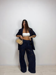 Pantalone Greta  LUMINA Blue