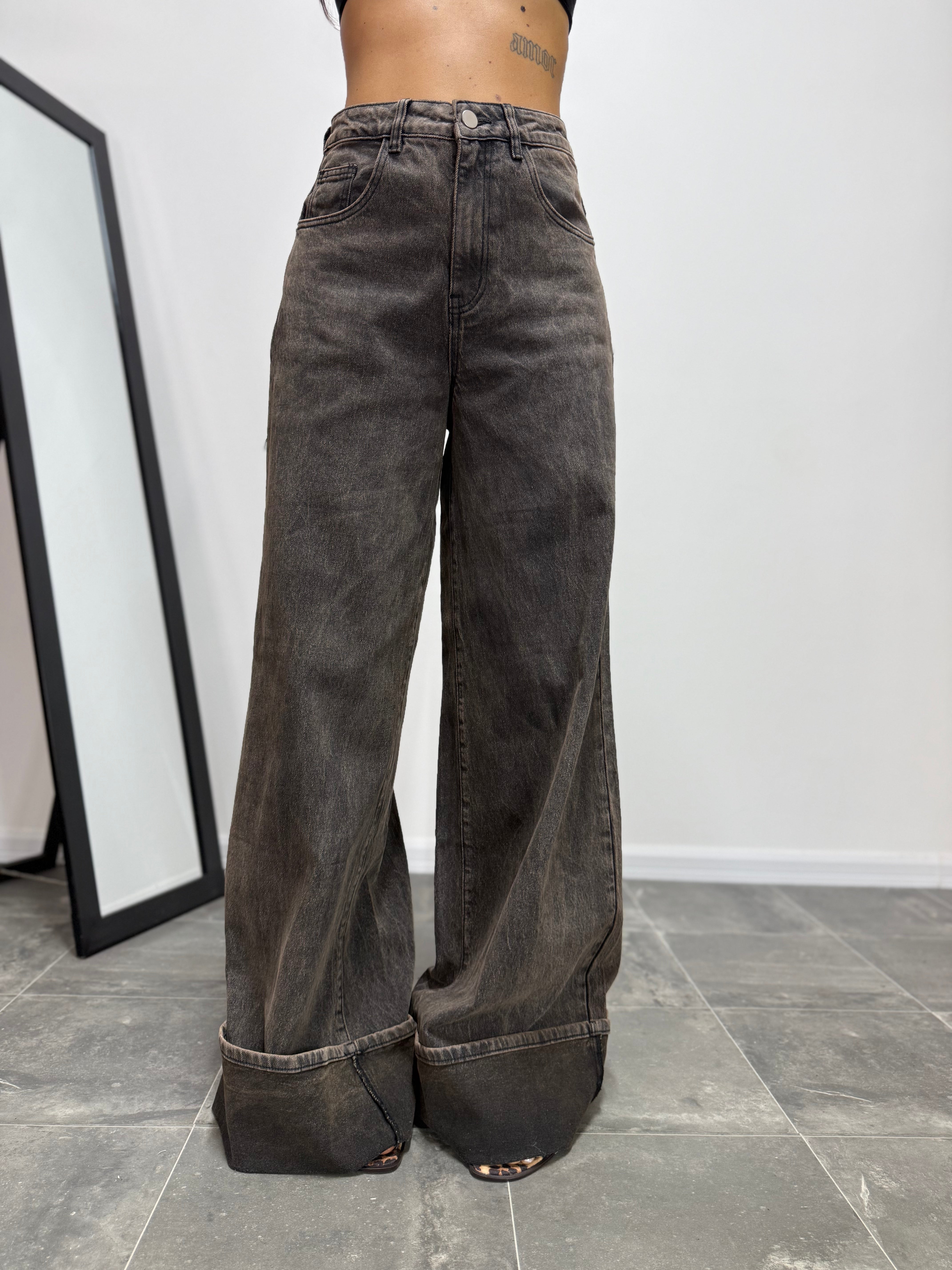Jeans Fold LUMINA Brown