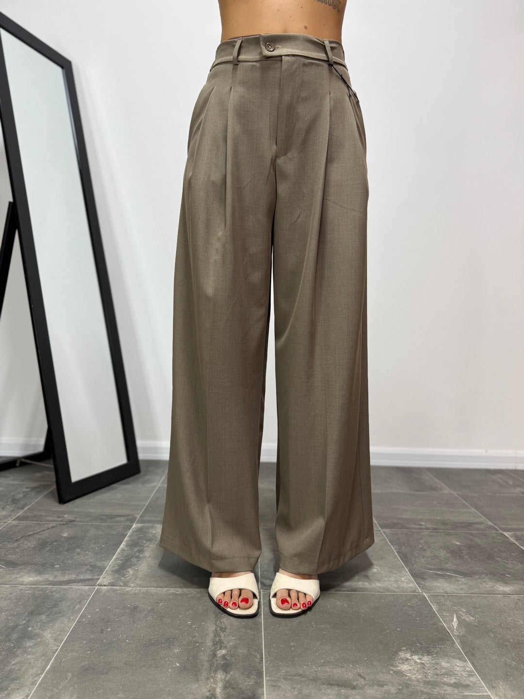 Pantalone Clare Sabbia