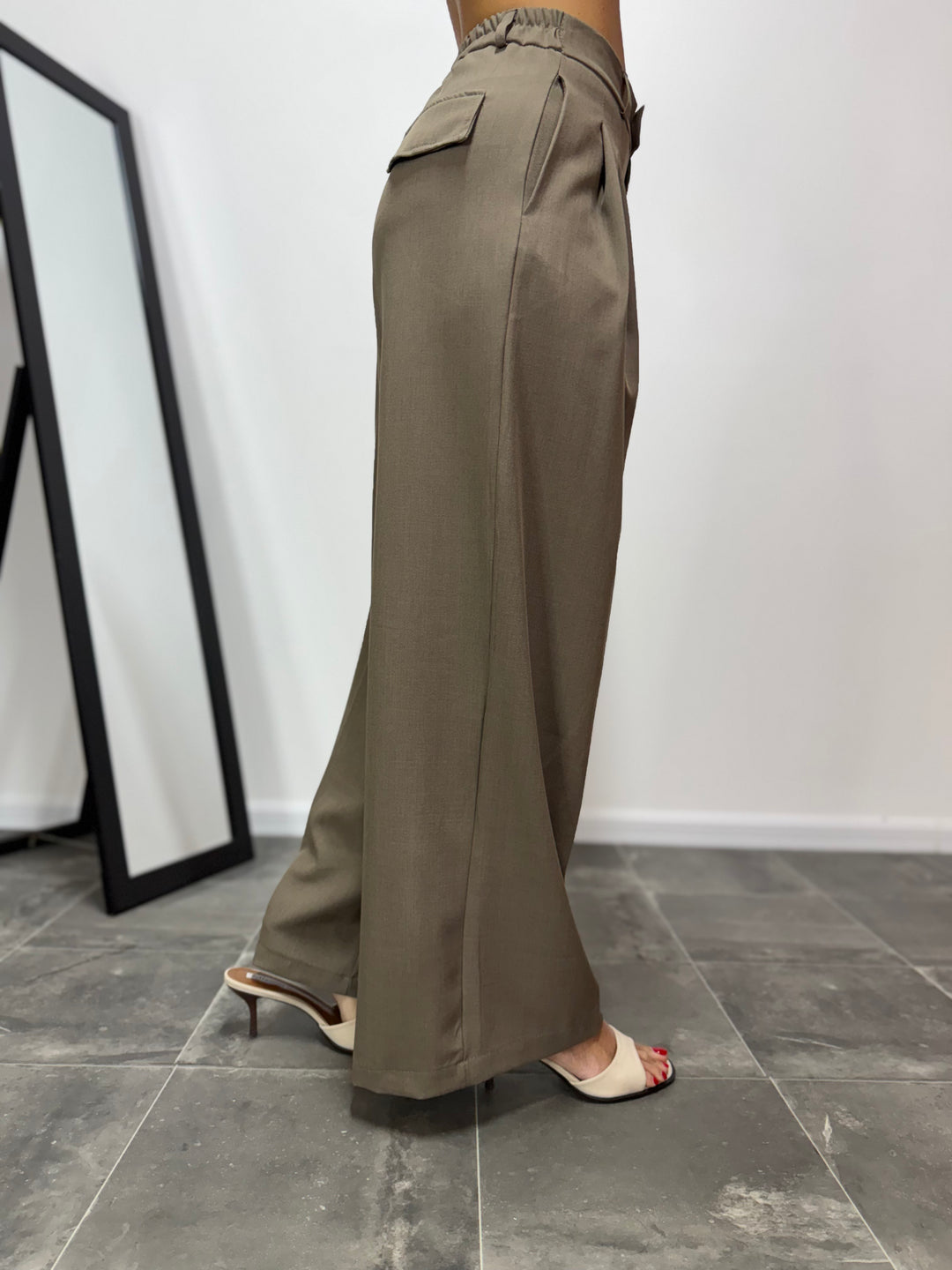 Pantalone Clare Sabbia