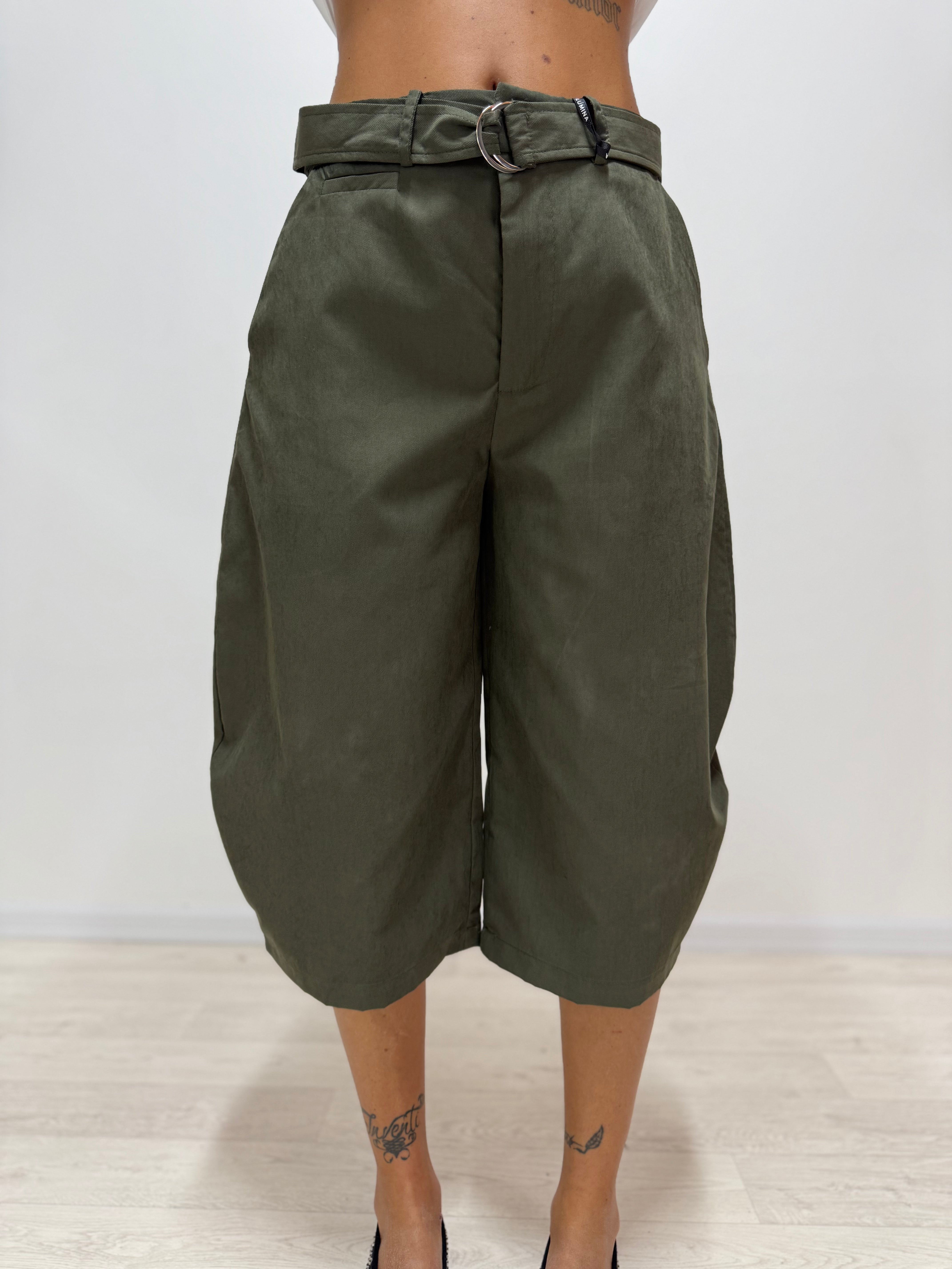 Bermuda Trudy LUMINA Verde Militare