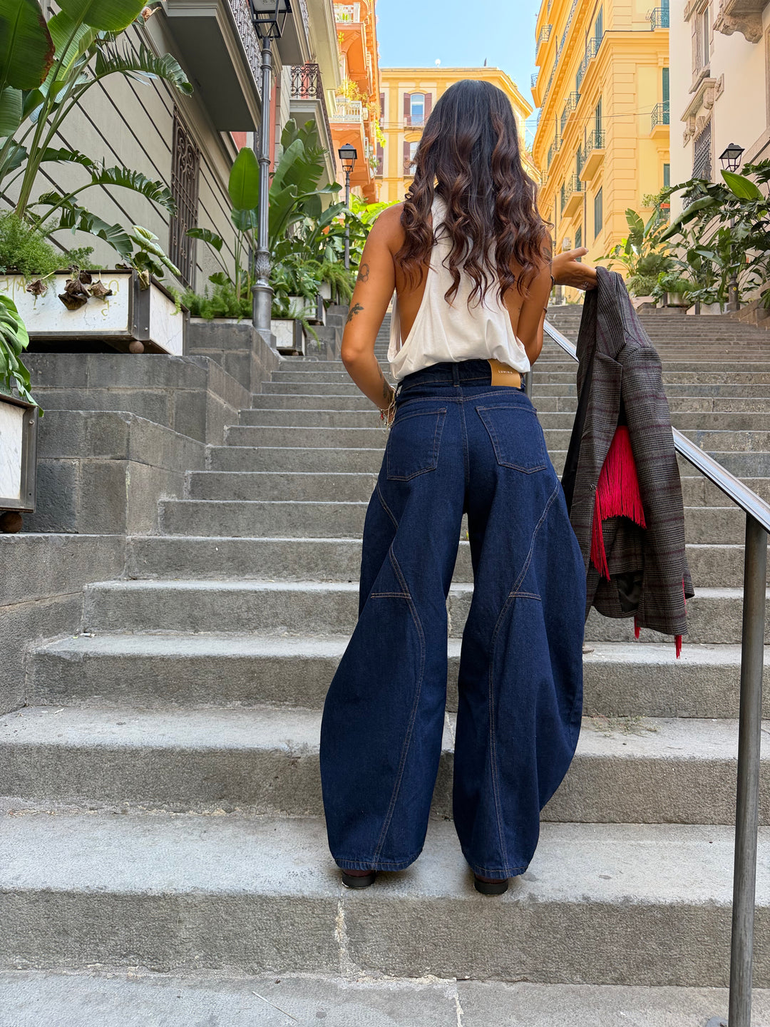 Canotta Style JUST WEST Bianca