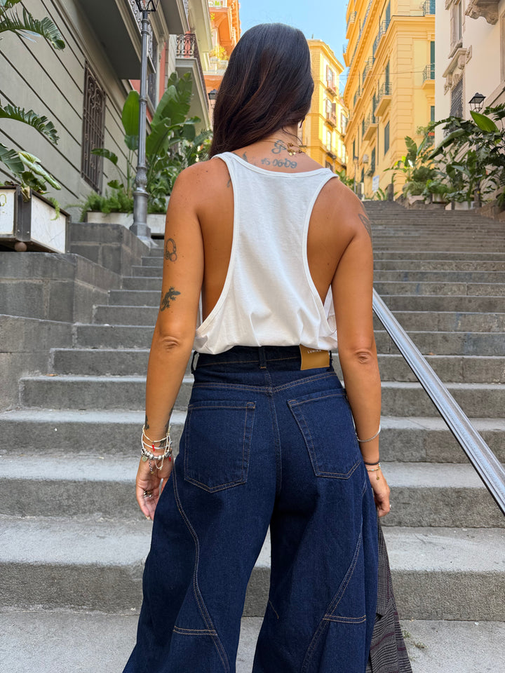 Canotta Style JUST WEST Bianca